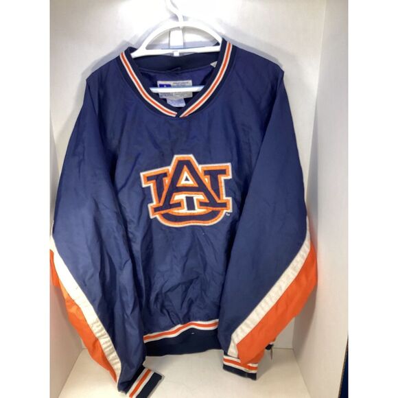 Russell Athletic Auburn Water Resistant Pullover Windbreaker Size XXL - Picture 1 of 7